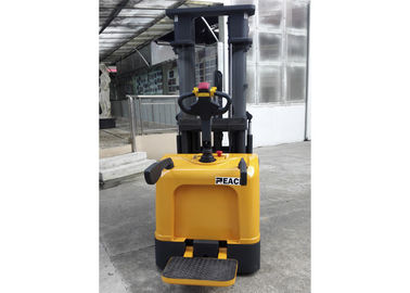 Double Design Electric Pallet Truck Stacker Dengan Initial Lift High Performance