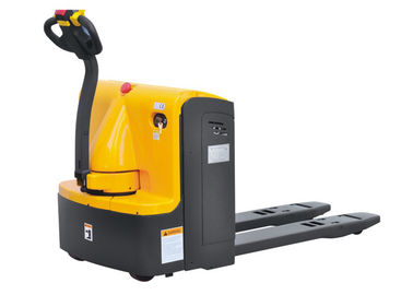 Tahan lama AC Control Walkie Pallet Jack, Low Profile Chassis Electric Pump Truck