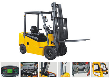1,5 Ton Forklift Listrik Kecil, 4 Roda Drive Forklift CE Sertifikasi