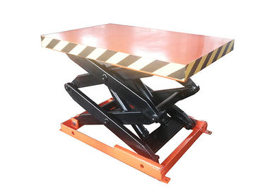 1000kg Stationary Scissor Lift Table Dengan Max Lift Height 1000mm 1.5kw Power