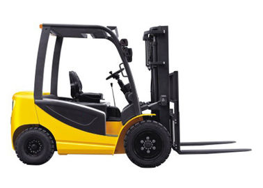kualitas  Large Battery Forklift Truck 3000kg , Double Controller Fork Lift Trucks pabrik