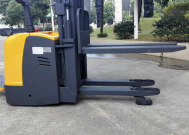 Double Design Electric Pallet Truck Stacker Dengan Initial Lift High Performance