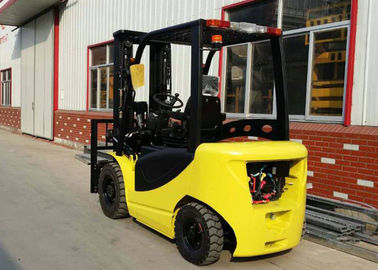 Wide View Mast Electric Powered Forklift, Electric Lift Truck Multi Fungsi