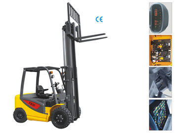 Lifting 6 Meter Forklift Listrik 3 Ton, Triplex Wide View Mast Electric Forklift Kecil