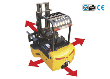 Truk Forklift Listrik 1600kg Untuk Material Panjang, Forklift Lorong Sempit 4 Arah